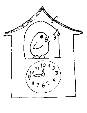 300x388 Cuckoo Clock Coloring Page, Qu Puedo Hacer Hoy Primavera