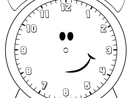 Clock Coloring Pages Printable at GetDrawings | Free download