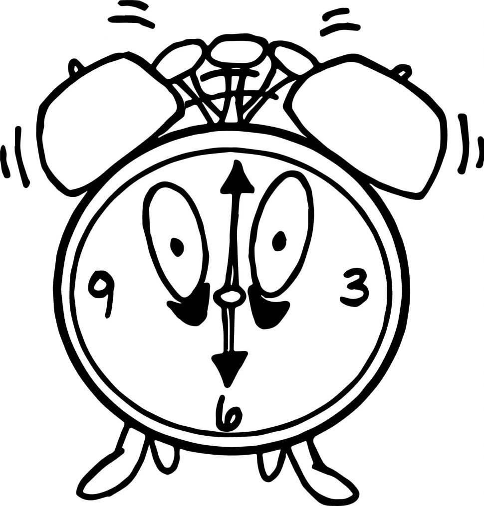 Coloring Pages Of Clocks Coloring Pages