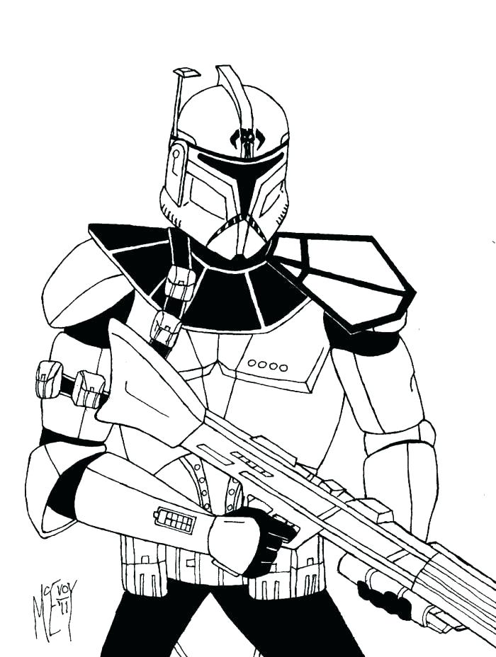 700x928 Star Wars Clone Coloring Pages Clone Trooper Coloring Page Clone