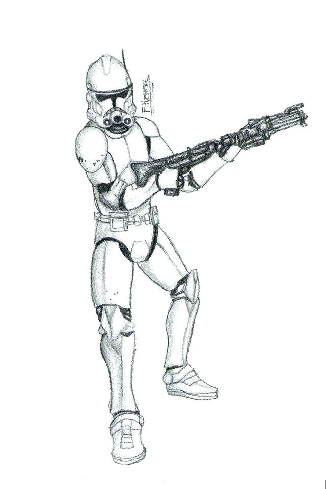 640x961 Star Wars Clone Coloring Pages Clone Trooper Coloring Pages Star