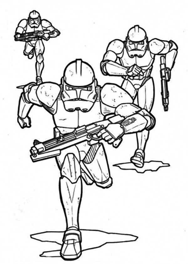 600x842 Free Star Wars Clone Wars Coloring Pages