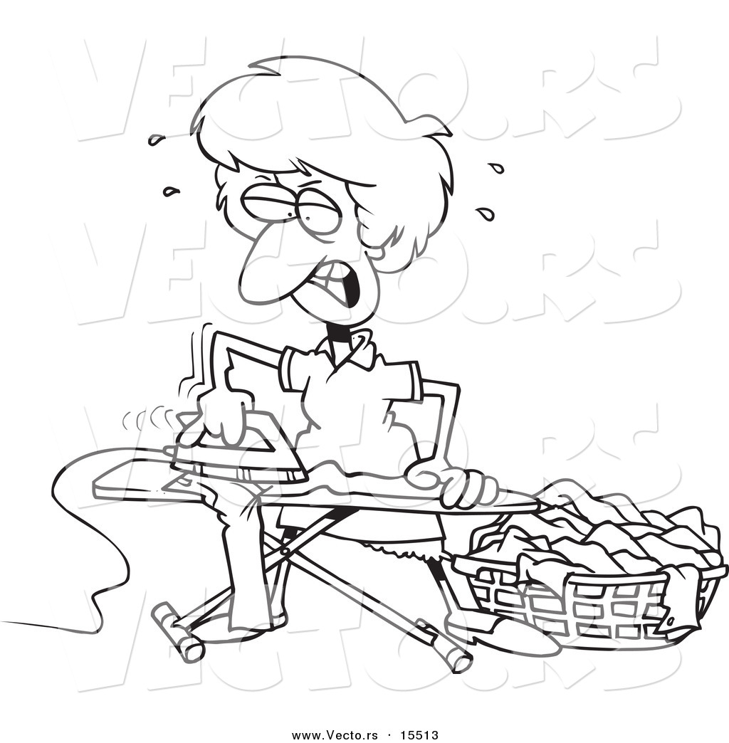 1024x1044 Iron Clothes Coloring Pages