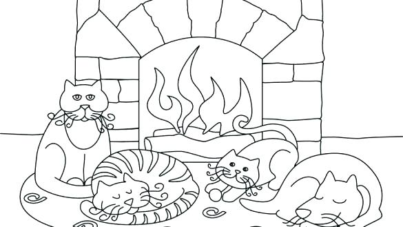 585x329 New Winter Clothing Coloring Pages Winter Coloring Pages