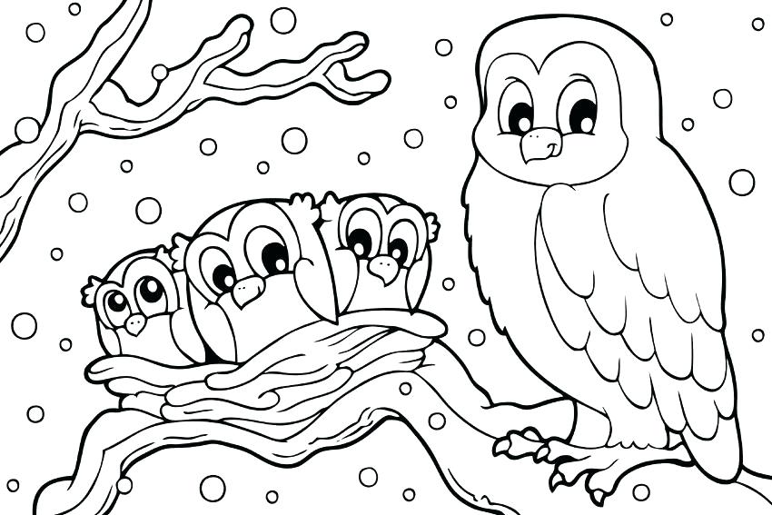 850x567 Winter Clothes Coloring Pages Warm Jacket In Winter Clothing