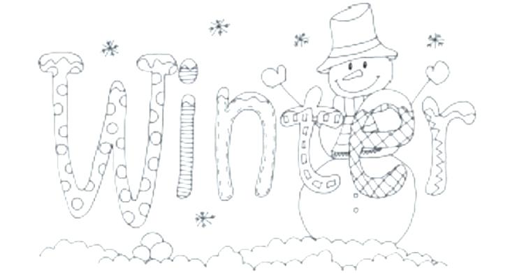 730x391 Winter Coloring Page Printable Coloring Pages Coloring Pages Free