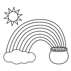 230x230 Cloud Coloring Pages