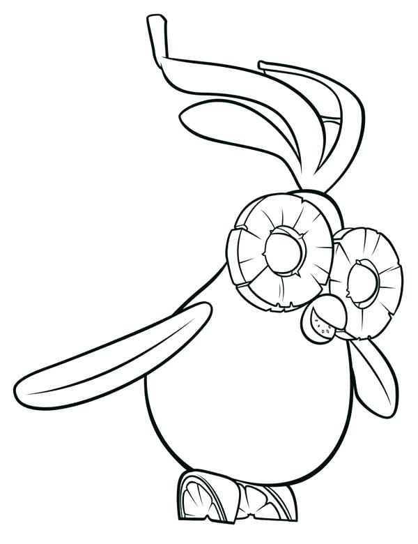 600x780 Cloudy With A Chance Of Meatballs Coloring Pages
