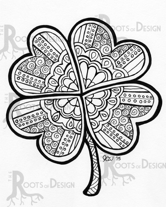 570x713 Instant Download Coloring Page