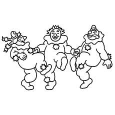 230x230 Top Free Printable Funny Clown Coloring Pages Online