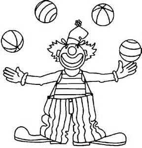288x300 Clown Coloring Pages For Kids Coloring Worksheets