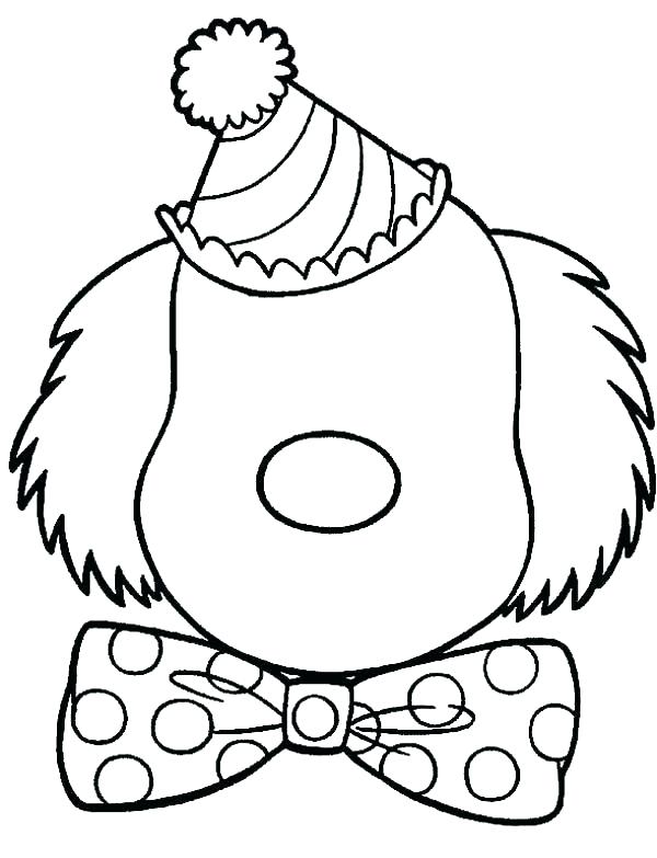 600x783 Amazing Clown Coloring Pages For Adults Or Lovely Clown G Pages
