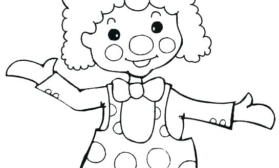 545x329 Clown Coloring Pages Clown Fish Coloring Page Clown Coloring Page