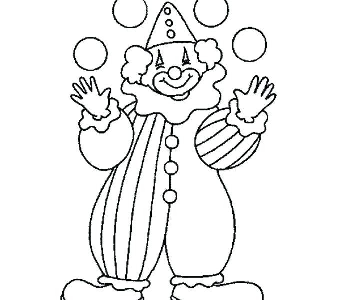 678x600 Scary Clown Coloring Pages Fun For Scary Clown Coloring Pages
