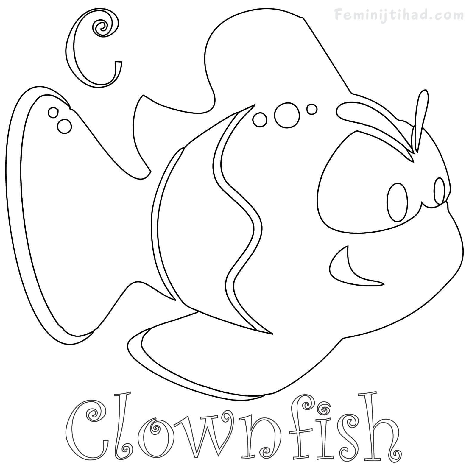1575x1575 Get Clownfish Coloring Pages To Print Here Coloring Pages For Kids