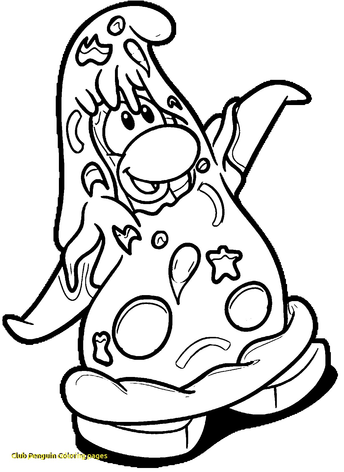1203x1649 Club Penguin Coloring Pages Club Penguin Coloring Pages