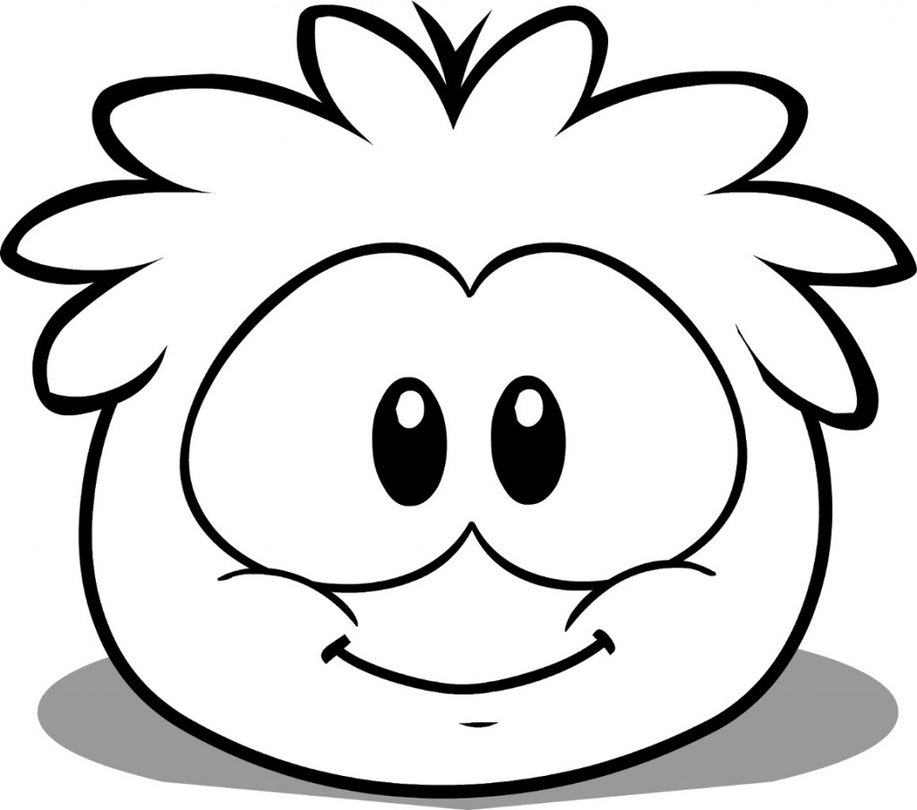 1024x905 Fresh Best Club Penguin Coloring Pages Puffles Print Free