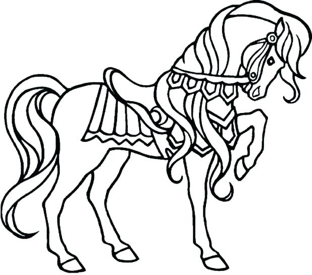 618x545 Pictures Of Horses To Color Coloring Page Horses Coloring Pages