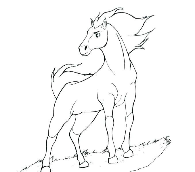 678x600 Printable Coloring Pages Of Horses Dazzling Ideas Printable