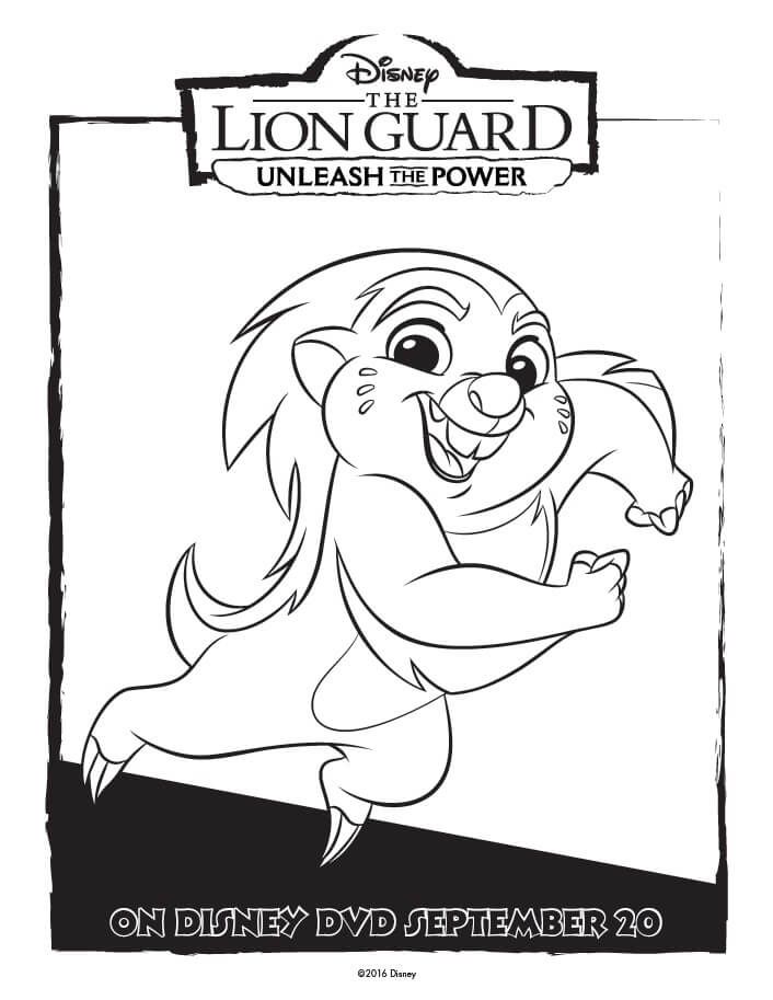 706x913 The Lion Guard Coloring Pages