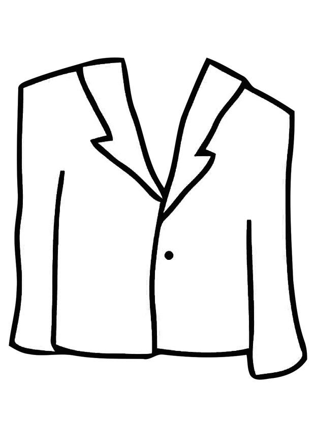 620x875 Coloring Page Coat