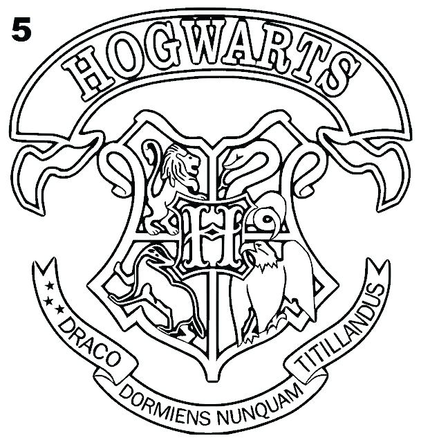 635x633 Coat Of Arms Coloring Page Crest Coloring Page Harry Potter