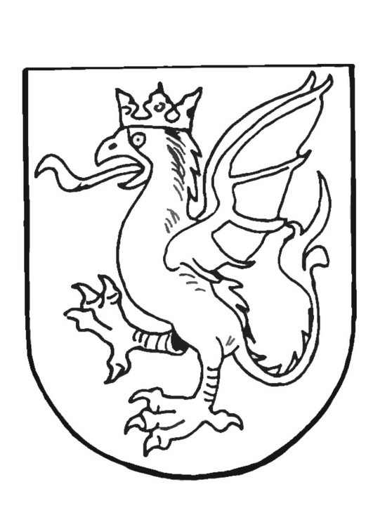 531x750 Coloring Page Coat Of Arms