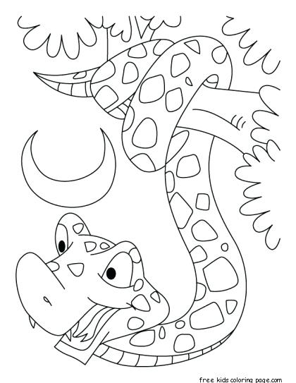 420x543 Anaconda Coloring Page Anaconda Snake King Cobra Coloring Pages