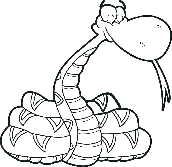 700x678 Coloring Page Snake Free Ng Page Snake Picture Cobra Color Cartoon