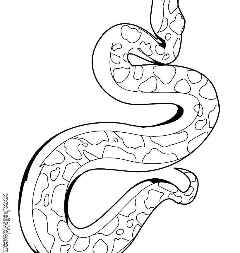 820x864 Snake Coloring Page Snake Coloring Pages Coloring Pages Baby Snake