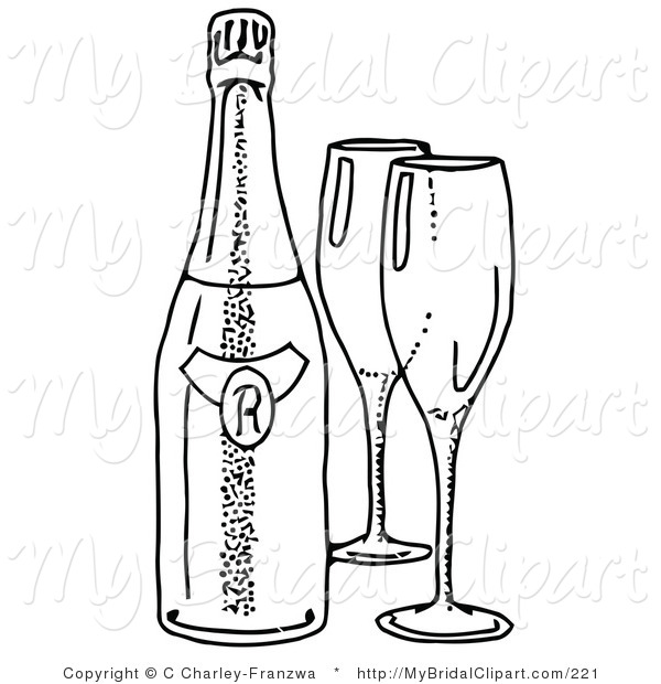 600x620 Wine Bottle Coloring Pages