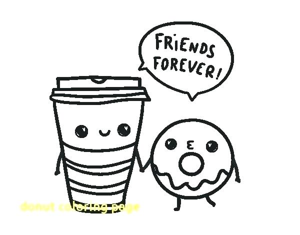 600x470 Donuts Coloring Pages Best S Image Page With Coffee Cup And Dunkin