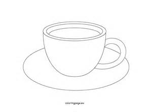 300x222 Coffee Mug Outline Coffee Mug Clipart Hot Chocolate Mug Coloring