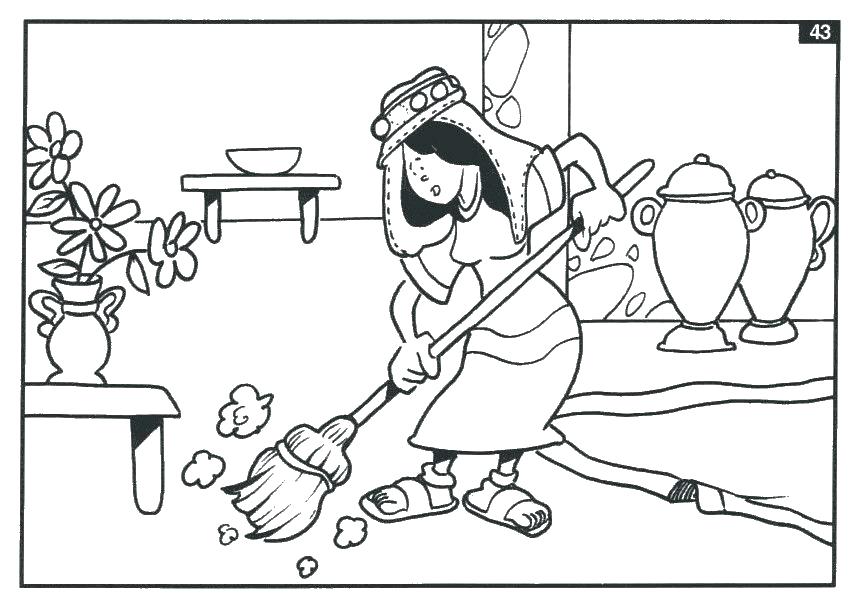 865x610 Counting Coloring Pages Woman Lost Coin Colouring Pages Counting