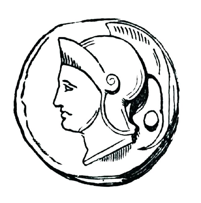 650x659 Coins Coloring Page