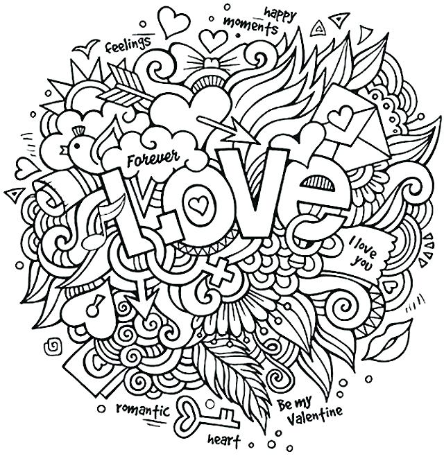 640x681 Collage Coloring Pages Collage Coloring Pages Love Collage