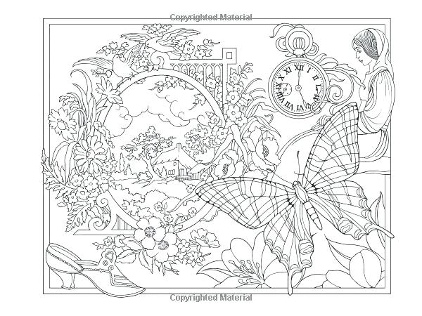 600x450 Collage Coloring Pages Coloring Pages For Adults Collage Coloring