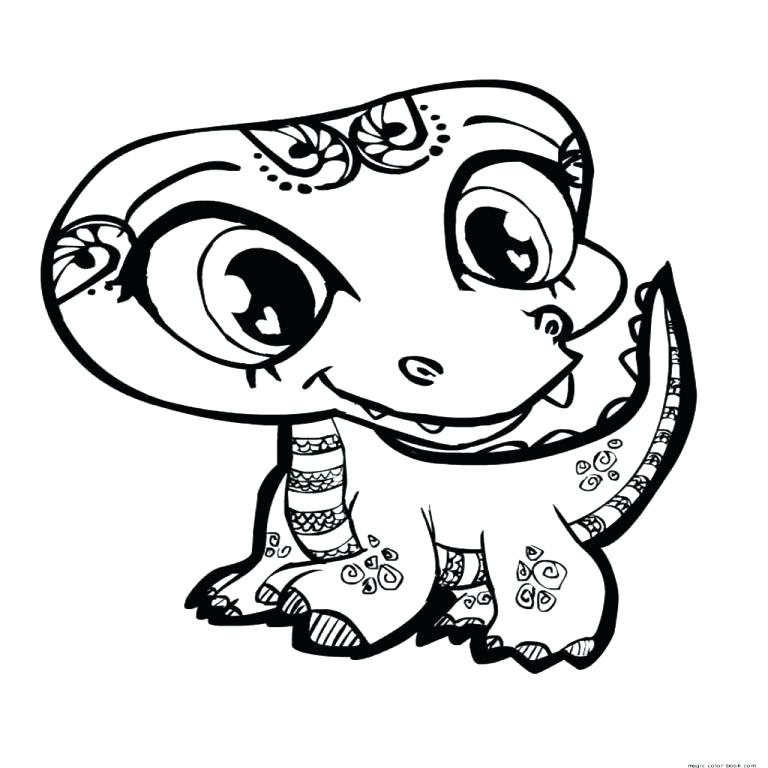 768x768 Littlest Pet Shop Coloring Pages Cuties Vanda