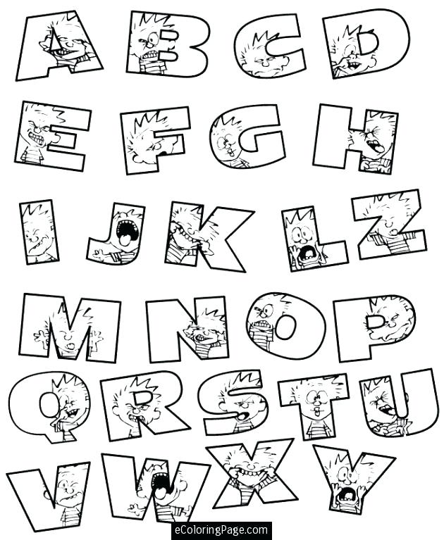 630x767 Alphabets Coloring Printable Alphabets For Kids Best Alphabet