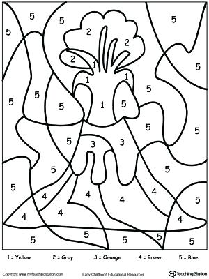 300x400 Numbers Math Kids Number Coloring Pages Numbers Worksheets