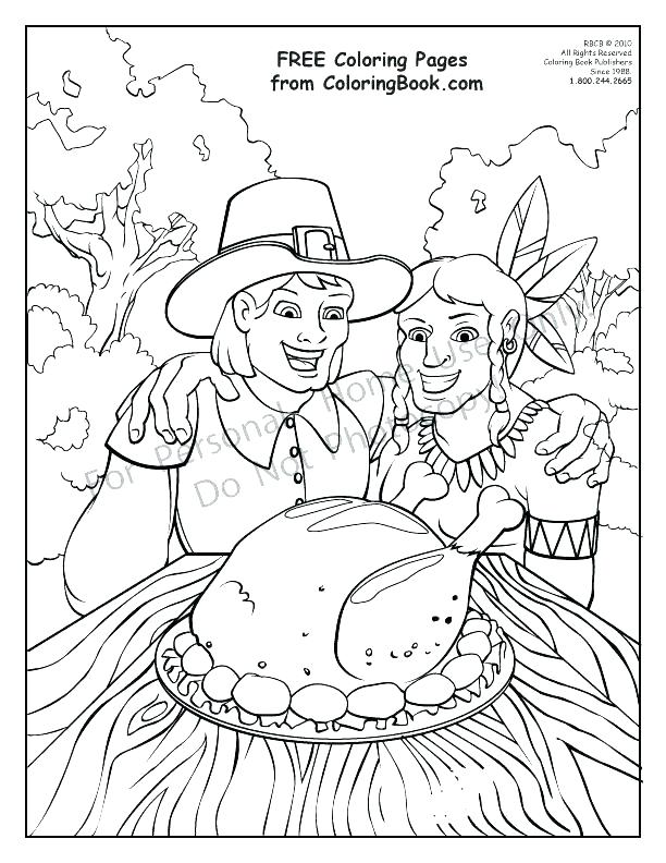 612x792 Thanksgiving Printable Coloring Pages Free Thanksgiving Color