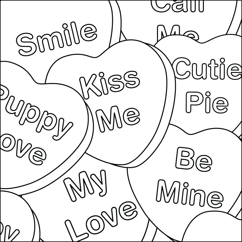 800x800 Printable Valentine Coloring Pages