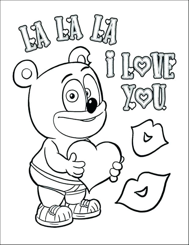 618x800 Valentine Coloring Pages For Preschool