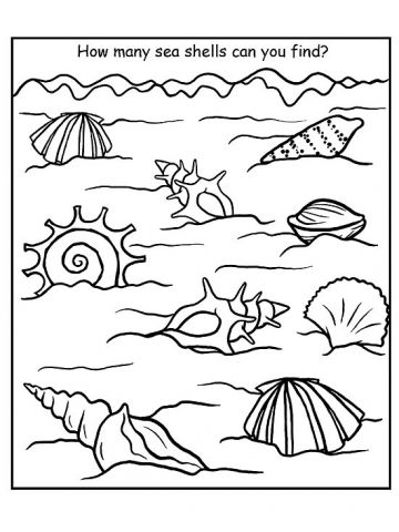 360x480 Printable Summer Coloring Pages Count, Kid Printables And Patterns