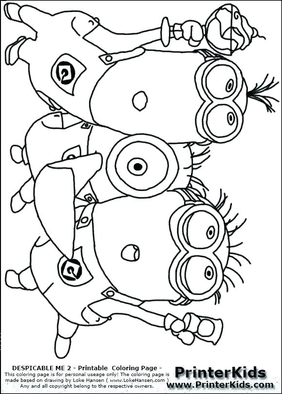 580x812 Free Printable Coloring Pages Despicable Me Free Free Printable