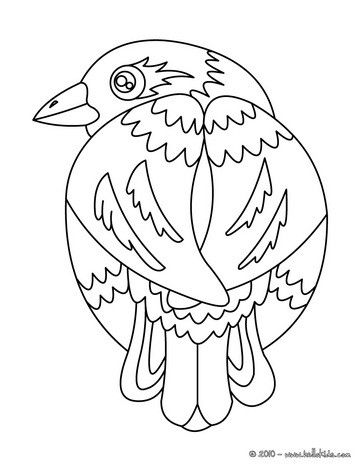 364x470 Go Green And Color Online This Colorful Bird Coloring Page Nice