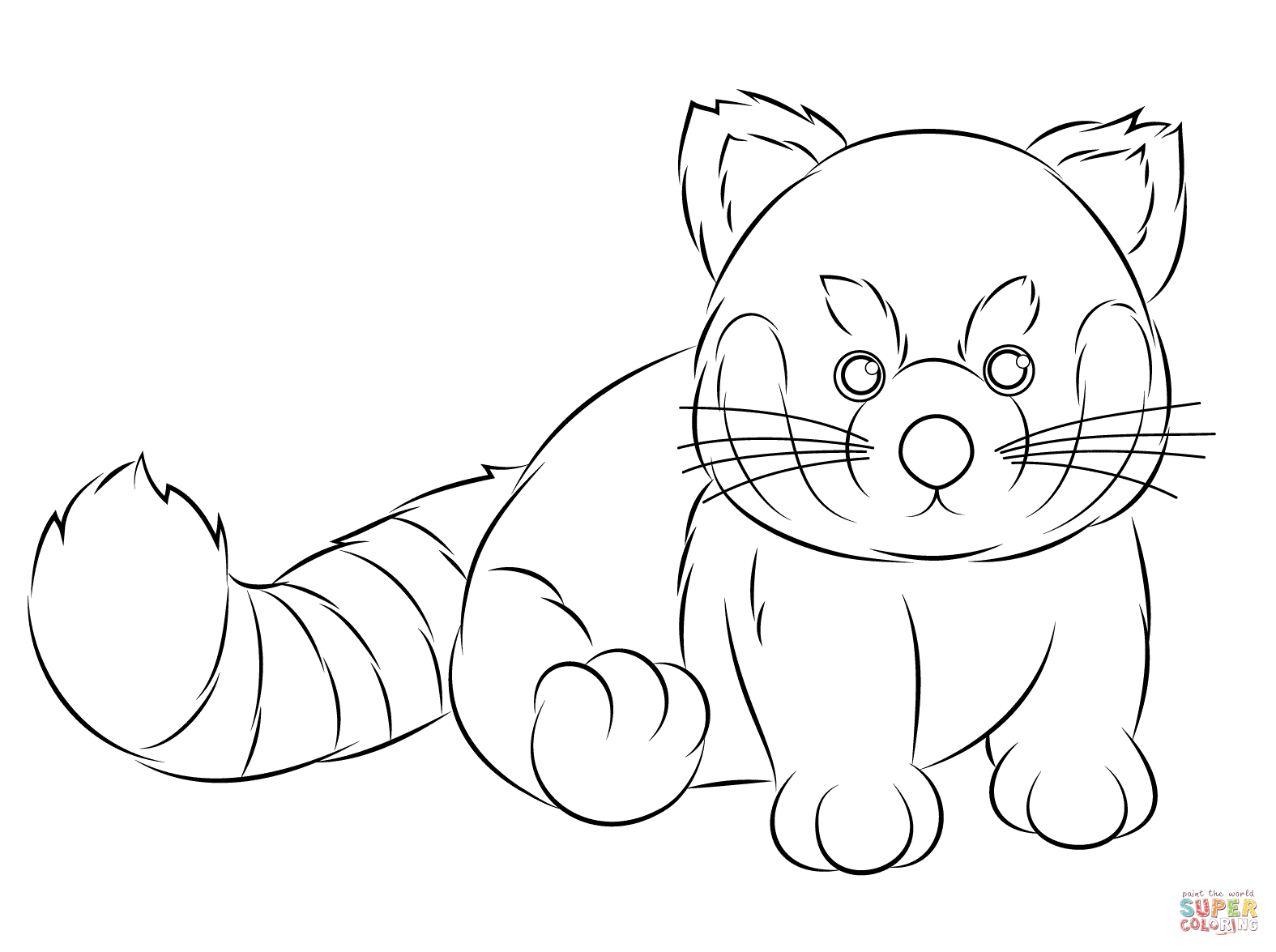 1575x1175 Webkinz Red Panda Coloring Page Free Printable Coloring Pages Red