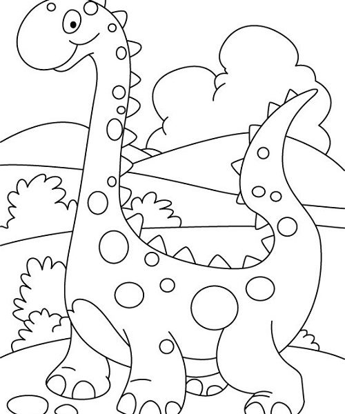 500x600 Coloring Page For Preschool Coloring Page