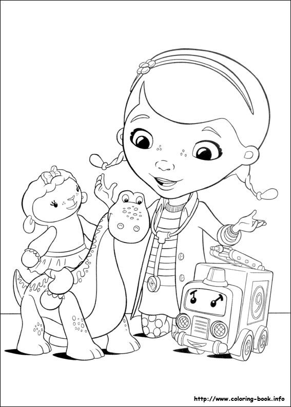 567x794 Best Doc Mcstuffins Coloring Pages An Handy Mandy Coloring