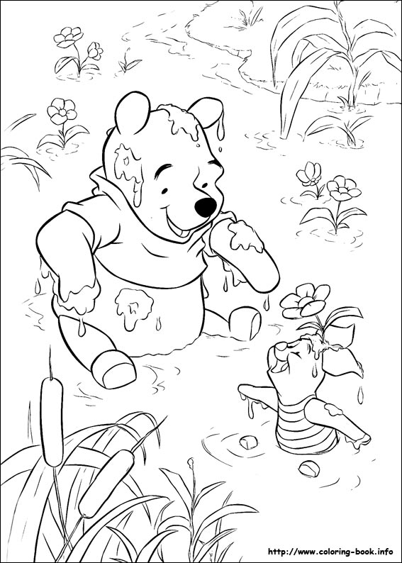 567x794 Winnie The Pooh Coloring Pages On Coloring